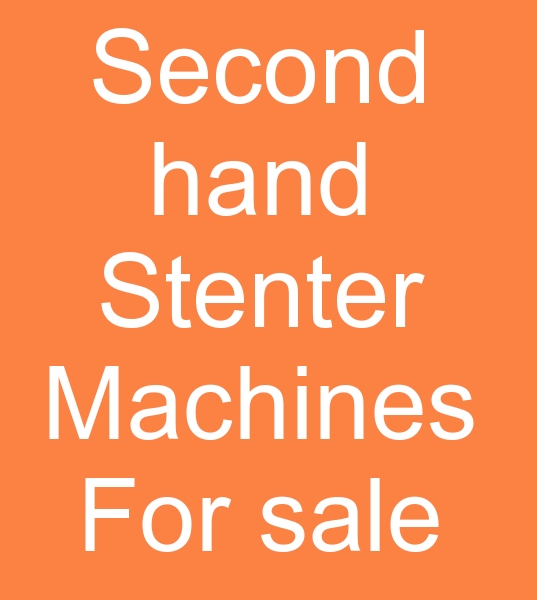 Stenter machines for sale, Used stenter machines, Stenter machines for sale, Bruckner stenter machines for sale