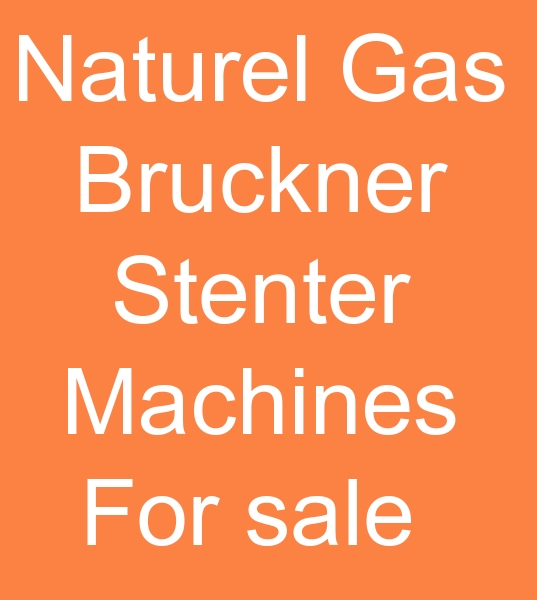 Used 240 cm stenter machines, Gas stenter machines for sale 240 cm stenter machine, Used natural gas stenter machines,