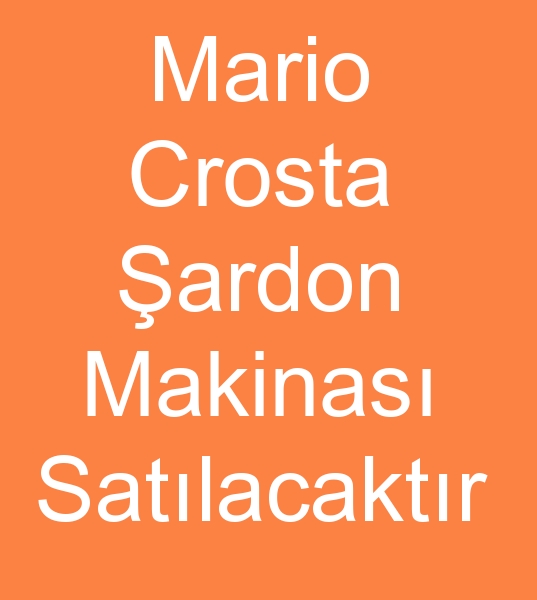 Satlk Mario crosta ardon makinas, kinci el Mario crosta ardon makinesi,