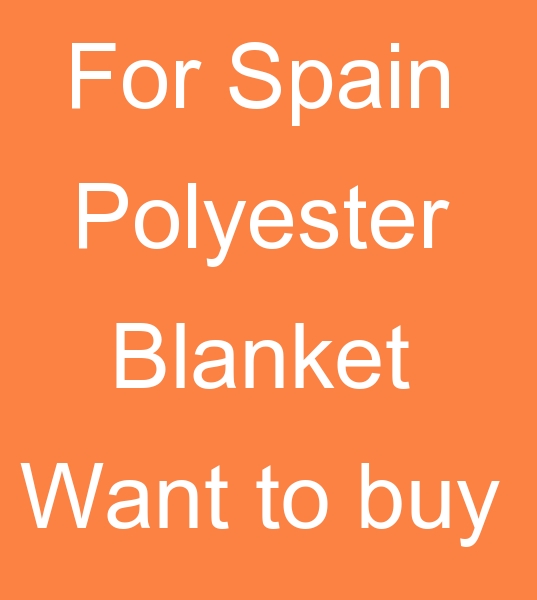 For Spain Monthly 4 Container, Polyester Blanket want to buy