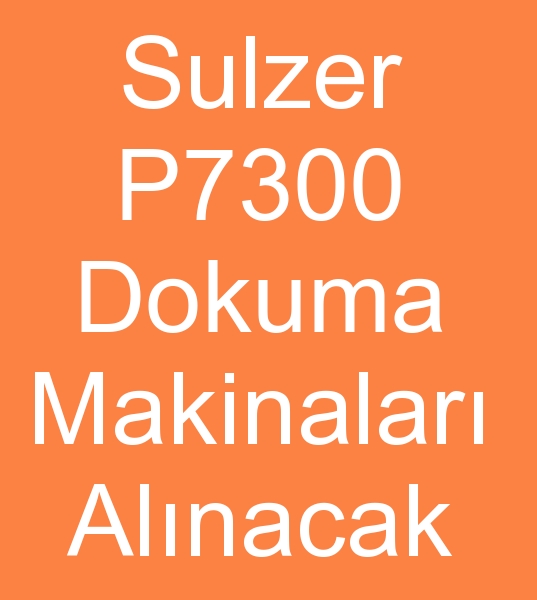 360 cm Sulzer P7300 Dokuma tezgahlar arayanlar, Armrl Sulzer P7300 Dokuma makineleri arayanlar,