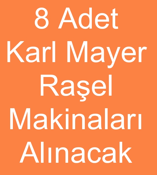 Satlk rael rg makinalar arayanlar, kinci el Rael makineleri arayanlar,