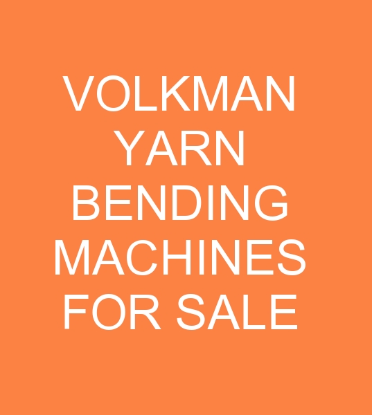 volkman yarn bending machine for sale