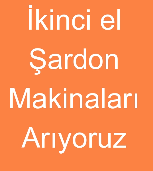 Tek tambur ardon makinalar, ift tambur ardon makinalar aryoruz