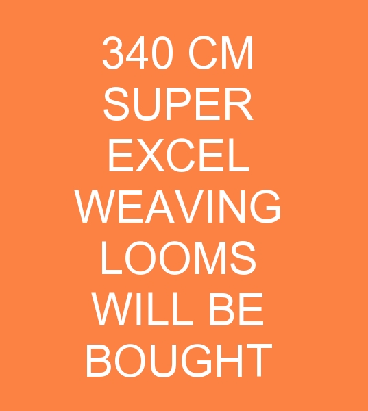 SOMET SUPER EXCEL LOOMS WILL BE BOUGHT FOR INDIA