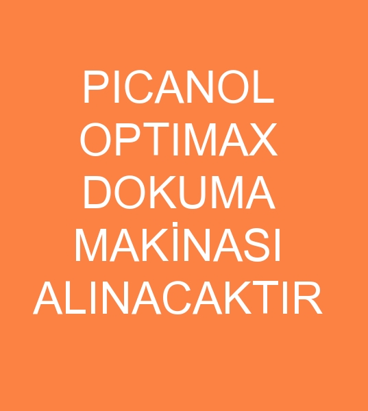 PICANOL OPTIMAX WEAVING MACHINES WILL BE BOUGHT