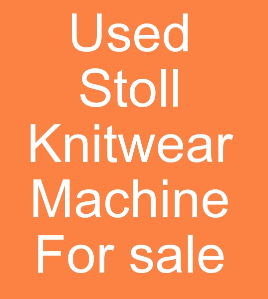 Stoll knitwear machine for sale, stoll knitwear machines for sale,
