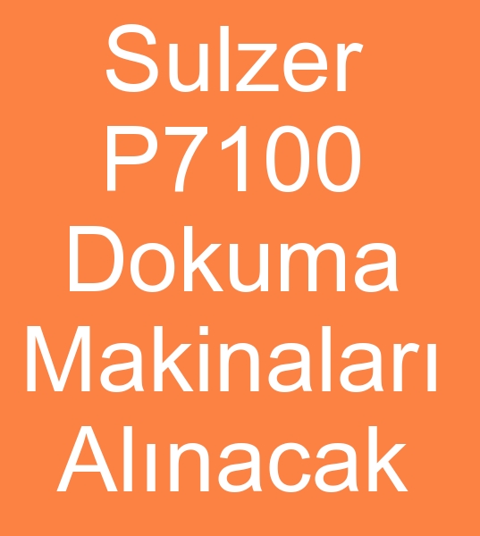 Sulzer P7100 Armrl dokuma tezgahlar arayanlar, P7100 Sulzer 360 cm Dokuma tezgahlar alcs,