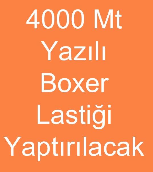 Yazl Boxer lastii imalats arayanlar, Yazl Boxer lastii reticisi arayanlar, Yazl Boxer ort lastii imalats