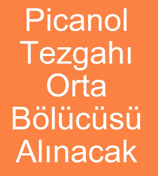 Satlk Picanol orta blcs arayanlar, Picanol tezgah orta blcs, kinci el picanol orta blcs 