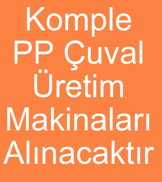 PP uval imalat makinalar, Saman uval retim makineleri arayanlar