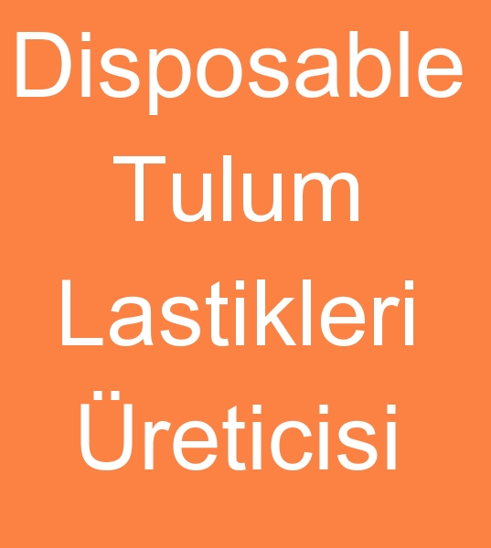 Tela tulum lastii imalats, Nonwoven tulum lastikleri reticisi, Disposable tulum lastii reticisi,