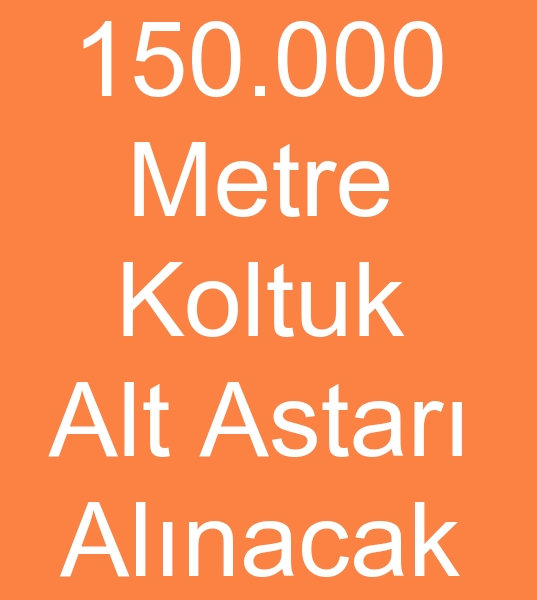 Koltuk alt astar ihracat siparii, hracat koltuk astar siparii, hracat koltuk srt astar siparii, 