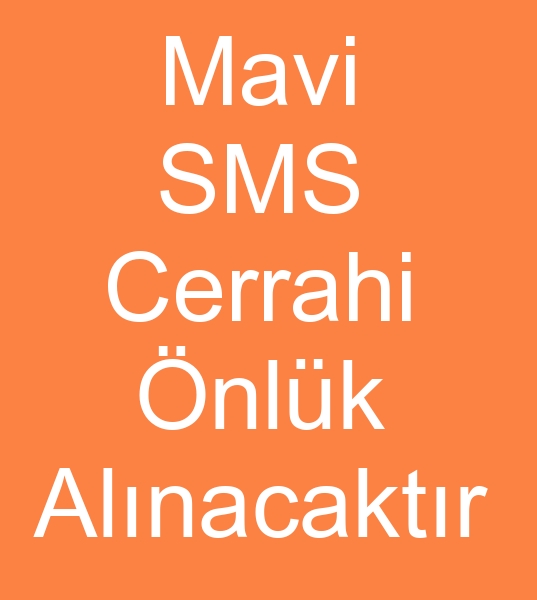 ACL SMS MAV CERRAH NLK ALINACAKTIR   <br><br>Acil Mavi Kollar ribanal ,  SMS Cerrahi tek kullanmlk nlk alnacaktr <BR>50 / 100.000 vb adetlerde alm yaplacaktr<br>Fiyat aralmz maksimum 11 tl dir<BR><BR>ek kullanmlk cerrahi nlk reticisi arayanlar, Tek kullanmlk cerrahi nlk imalats arayanlar, Tek kullanmlk cerrahi nlk satcs arayanlar, mavi SMS Cerrahi nlk siparii, SMS Mavi cerrahi nlk siparii,