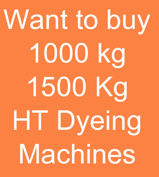 1000 KG Dilmenler dyeing machines for sale, Second hand 1500 kg dilmenler dyeing machines,