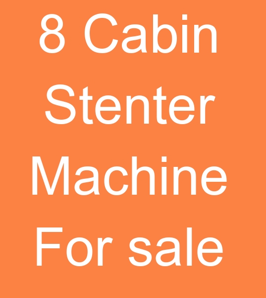 8 chamber stenter machine for sale, natural gas stenter machines for sale,