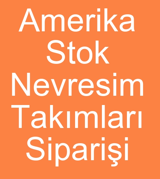 Gney Amerika iin Hazr STOK NEVRESM TAKIMLARI ALINACAKTIR<br><br>Amerikada Otellere,  Yolcu gemilerine ve Hastanelere tekstil rnleri tedarikilii yapmaktayz<br>
aaidaki gibi malat ve stok Nevresim takmlar taleplerimizde var. <br><br>
Sipari: Nevresim takmlar ve Yatak araflar<br>
iekli desen baskl ve geometrik tasarm ve ho dz parlak renklerde baslkl nevresim takmlar alacaz<br><br>
Miktar: Kalite bana 1 / 40'HC konteyner<br>
Doru fiyat noktalarna ularsak, bunlar yl boyunca srekli olarak satn alabiliriz<br><br>
NOT: Hazrda Depo mal, hra fazlas, Stok envanter varsa,  2. ve 1. Kaliteyi kullanabiliriz.<br>
Trkiye'den, annda sevkiyat iin depo mal ( ndirimli promosyon fiyatl) stok Nevresim takmlar salayabilir misiniz?<br><br>
 Noel satlarn en ksa srede yakalamak iin hemen gnderilmek zere. <br>
Hazr stok Nevresim takmlar ve yatak araflar aryoruz<br>
Resimler ve fiyatlar ile Tam Aklamalar ilgilerini teyit etmek iin yeterli olacaktr.<br><br>
Gney Amerika liman teslim LPD Fiyat teklifi istiyoruz<br>
LPD Olarak fiyat veremiyenler FOB Trkiye Liman teslimi fiyat verebilirler<br><br>
