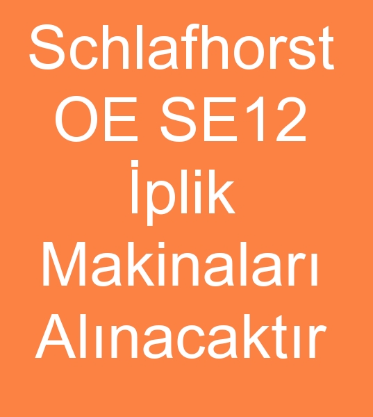  schlafhorst SE12 iplik makinas arayanlar, schlafhorst OE autocoro SE12 iplik makinas alcs