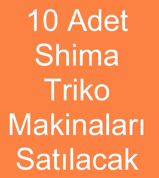 Satlk triko makinalar, Sartlk shima triko dokuma makineleri