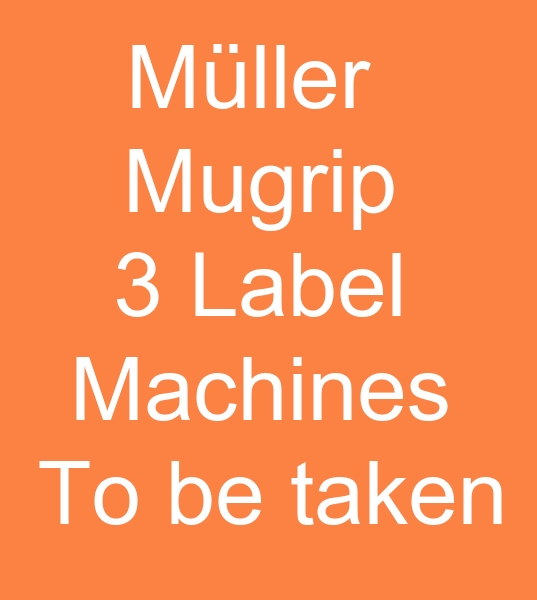 Mugrip 3 label machines customer, Mugrip 3 label machines for sale, Mugrip 3 label machines,