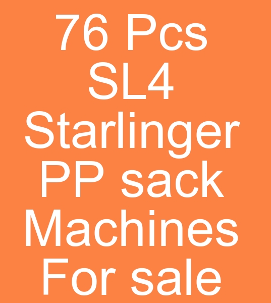  Starlinger SL 4 weaving machines for sale, Used Starlinger SL 4 weaving machines machines,