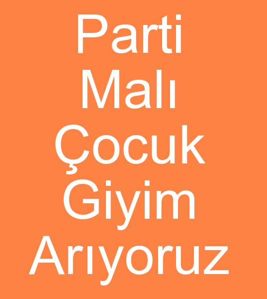 Parti mal ocuk yazlk elbise arayanlar, Stok ocuk yazlk elbise arayanlar,