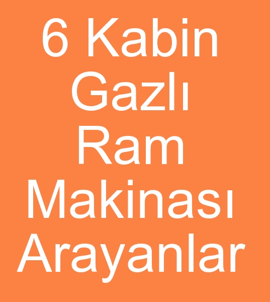 6 Kamara Bruckner ram makinalar arayanlar,