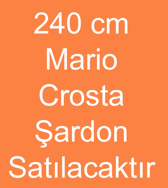 2.40 cm Mario crosta ardon makinas,  ift tambur Mario Crosta ardon makinas satlacaktr