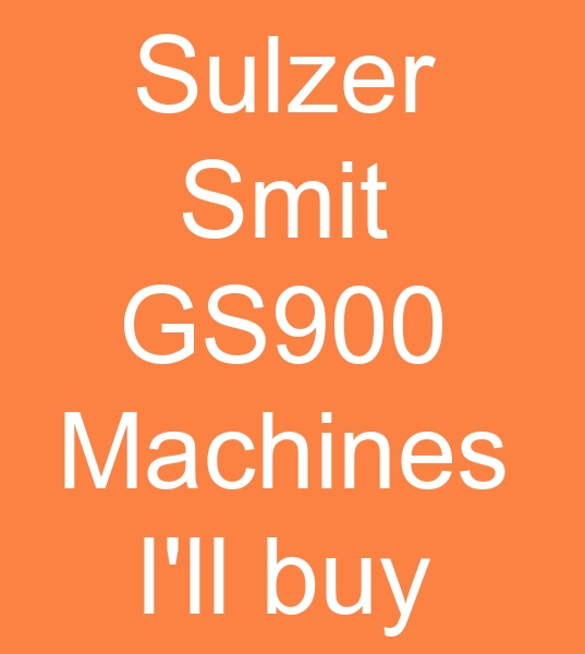 Запрос на закупку ткацких станков Sulzer -Smit GS900 из Индии<br><br>We are looking for our valuable customer <br><br>
1. Smit Terry GS900 220cm to 280cm - 6 Set<br><br>
If any offers with you for sale,  Please Send us with complete details,  Pictures,  Video,  Price C&F Incl our C5,  Location for inspection and current Status.<br>
