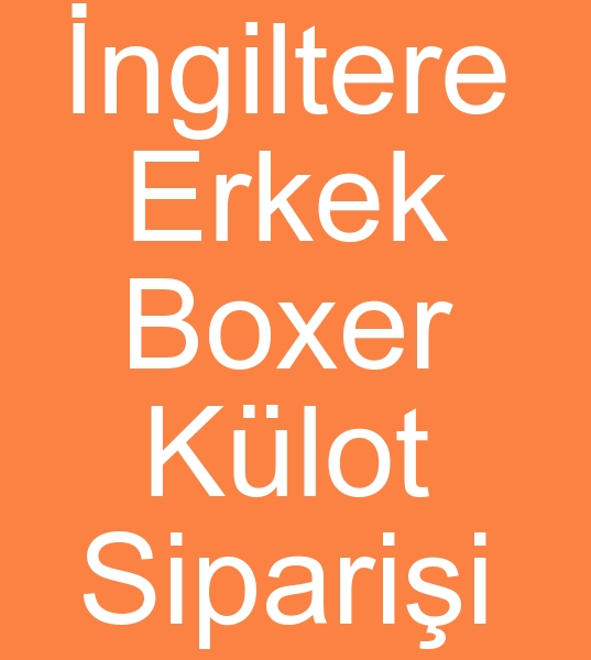 Erkek boxer imalats arayanlar, Likral boxer reticisi arayanlar,