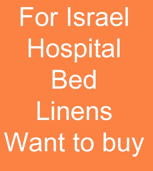 Hospital intensive care bed linen manufacturers, Export bed linen orders