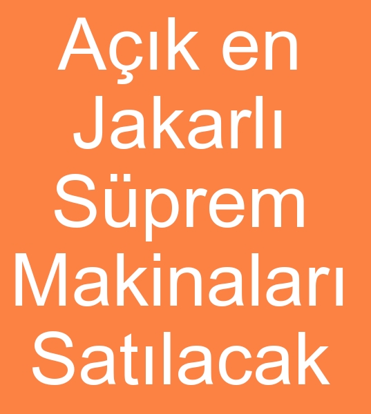 Satlk ak en Sprem rme makinalar, kinci el Ak en Jakarl sprem rme makineleri, 