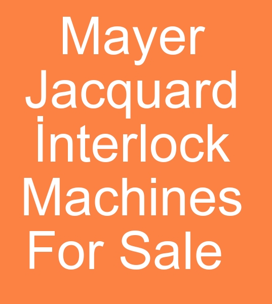 Interlock machines for sale, Used interlock machines, Jacquard interlock machines for sale,