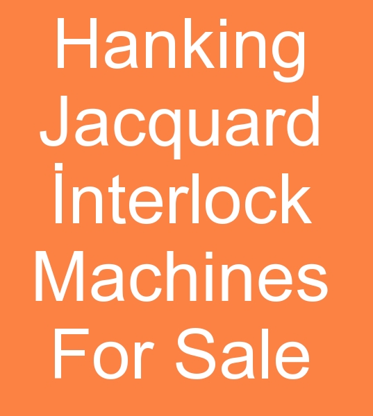 Jacquard interlock machine for sale, Used Jacquard interlock machine, 