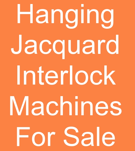 Interlock machine for sale, Used interlock machines, Jacquard interlock machines for sale, 