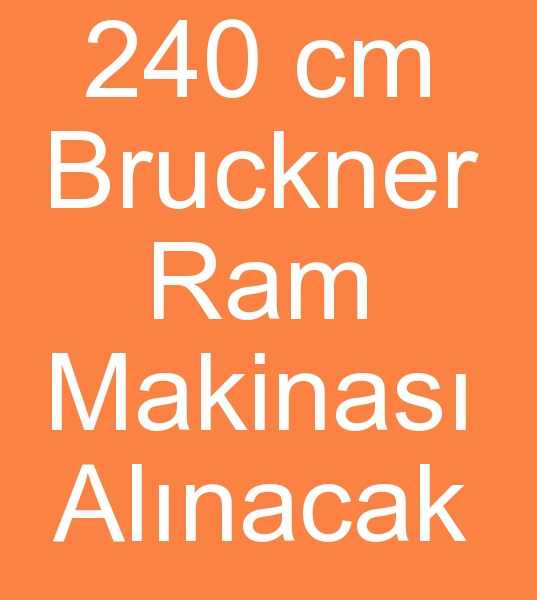 Satlk Ram makinas arayanlar, kinci el ram makinas arayanlar,