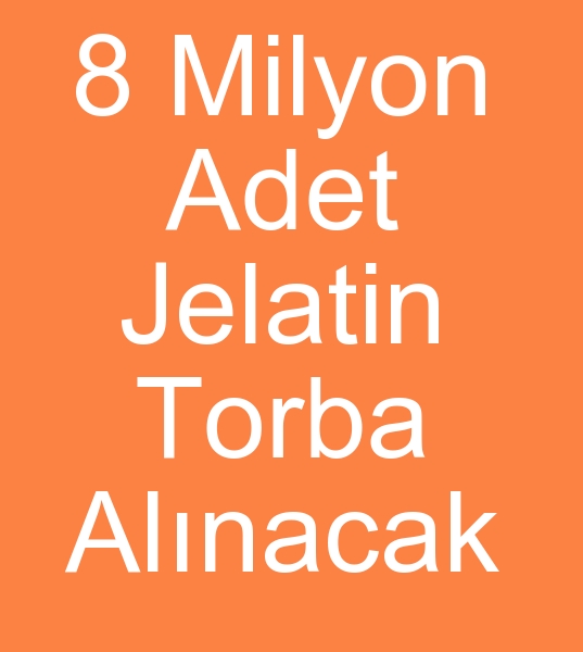 Toptan jelatin poet siparileri, jelatin poet kullancs, Jelatin poet siparileri, 