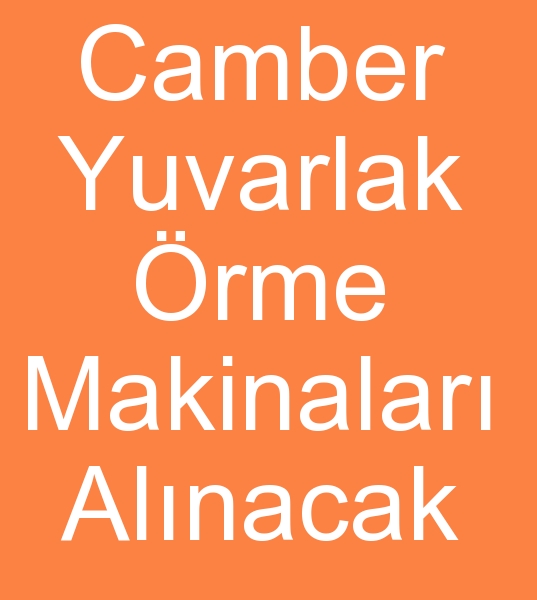 Satlk camber yuvarlak rme makinalar arayanlar, kinci el Camber yuvarlak rme makineleri arayanlar,