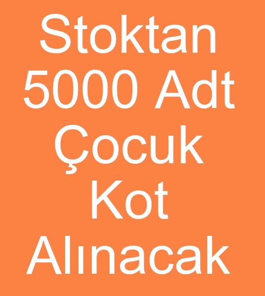 ocuk kot pantolonu ihracat siparileri, ocuk kot ihracat siparii,