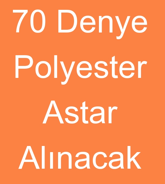 Toptan polyester astar alcs, Polyester astar siparileri