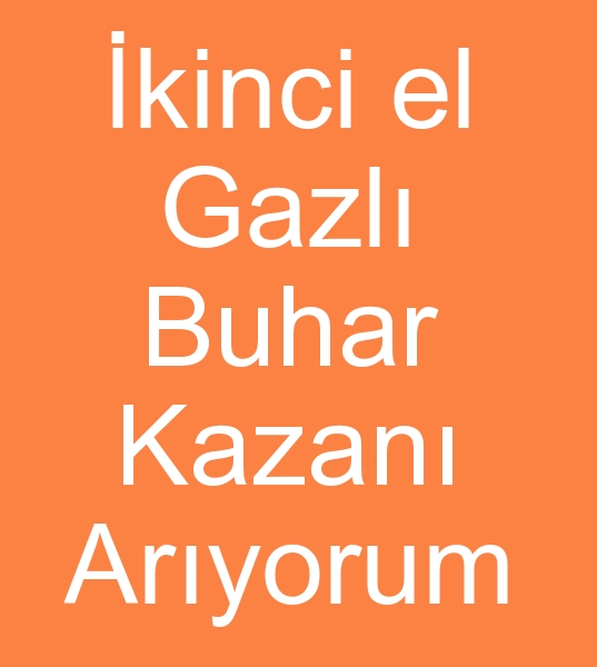 Doal gazl buhar kazan arayanlar, Satlk gazl buhar kazan arayanlar