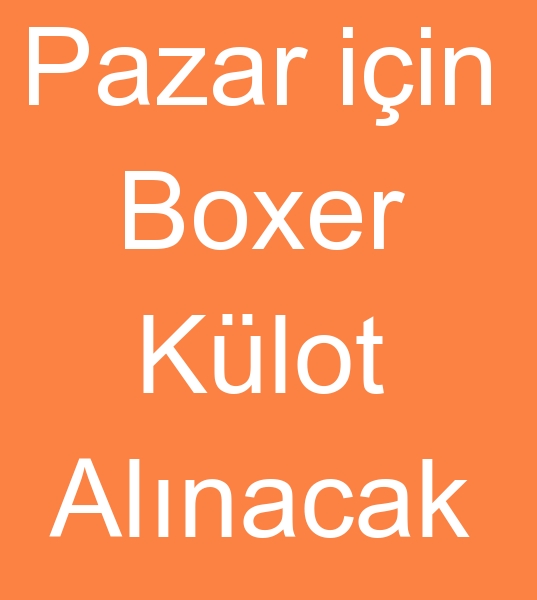  Parti mal boxer klot, Toptan boxer ort siparileri