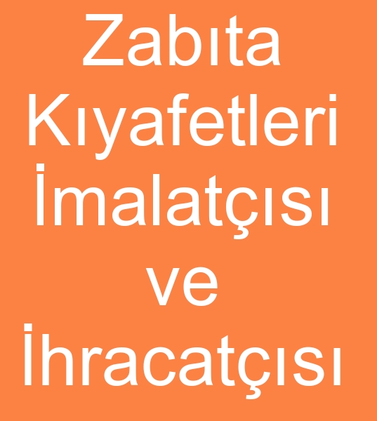 Sipari karl Personel uniformalar reticisi, Personel giysileri retimi