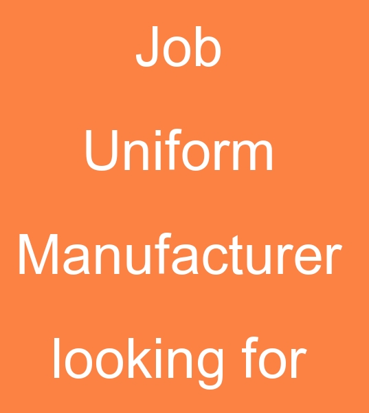 I am looking for a manufacturer of personnel work clothes