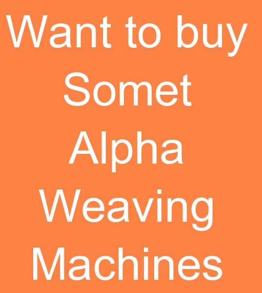 Those looking for second hand weaving machines, Those looking for a weaving loom for sale,