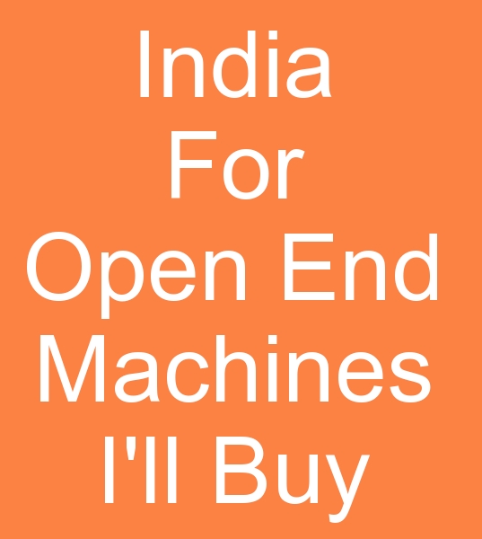 Я хочу купить машины Schlafhorst Open End для Индии<br><br>Вниманию тех, у кого есть открытые прядильные машины, и продавцов подержанных открытых прядильных машин!<br><br> Я ищу для продажи открытые прядильные машины schlafhorst<br><br>
Мы ищем schlafhorst BD448 BD480 ACO9 Open End <br>
машина