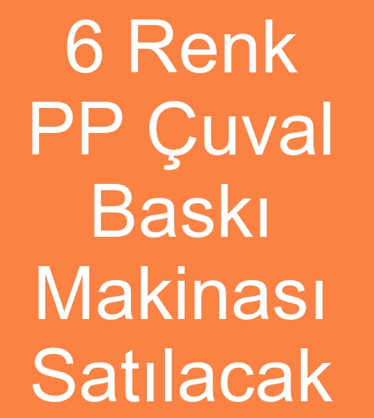 6 Renk uval bask makinalar, 6 Renk uval bask makineleri