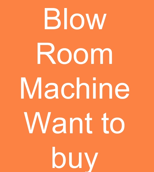 Я ищу MTM Blowroom, Blow Rom машины<br><br>Я хочу купить Blow Room и Blow Room машину