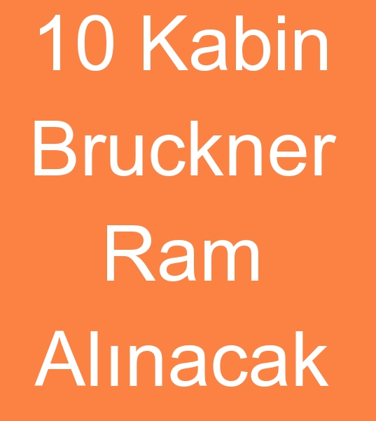 Satlk Bruckner Ram makinalar arayanlar, kinci el Bruckner ram makinas arayanlar,