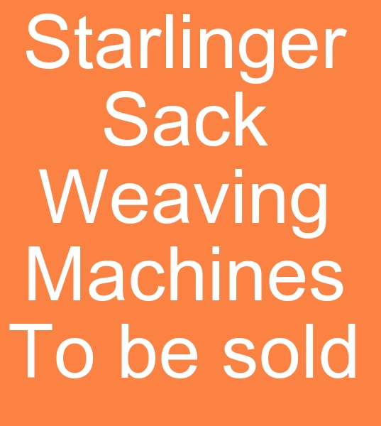 6 shuttle Sack machines for sale, Second hand PP Sack machines, PP Bag weaving machines for sale, 